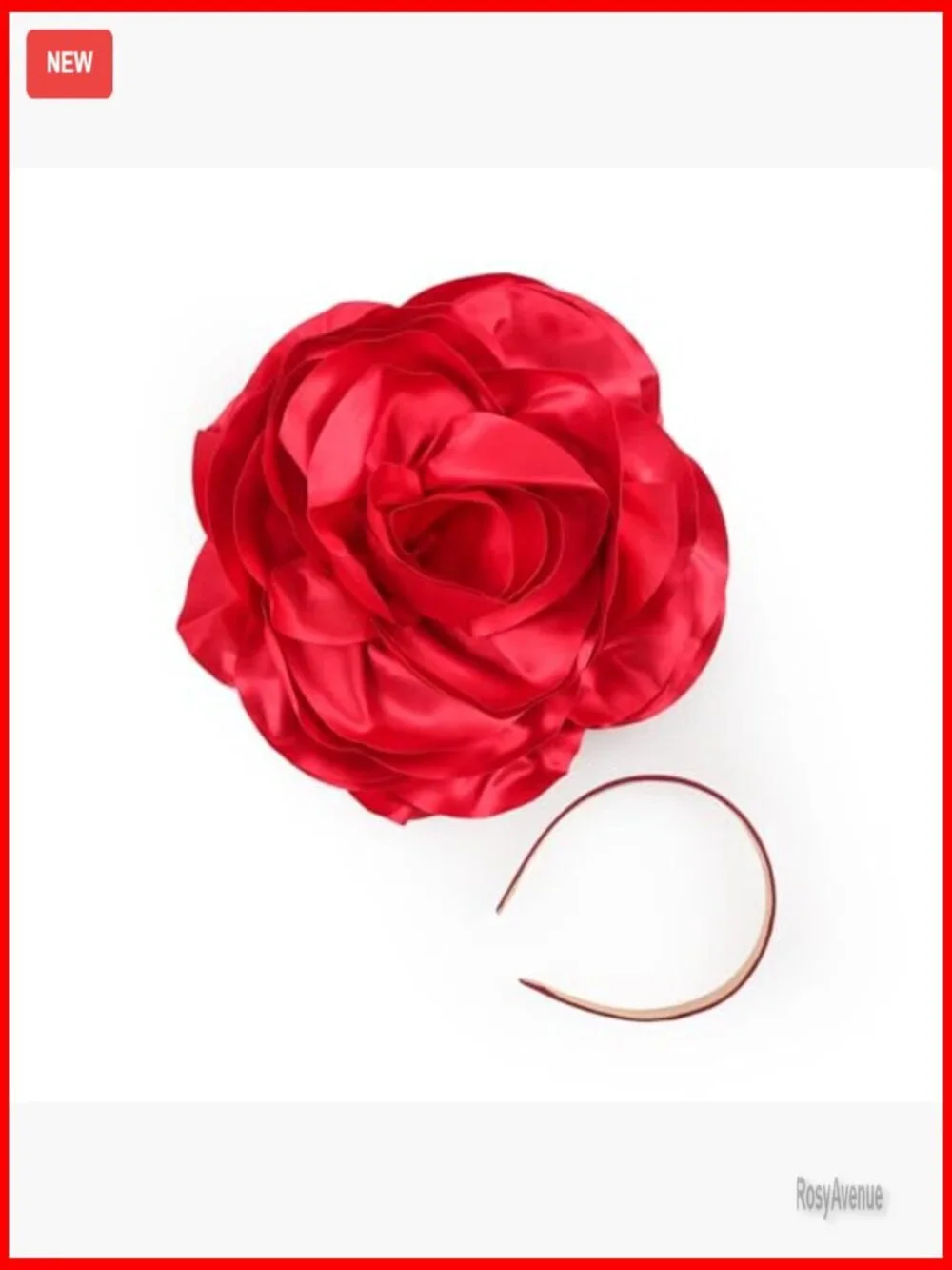 Large Flower Fascinator Derby Hat with Headband for Special Occasions
